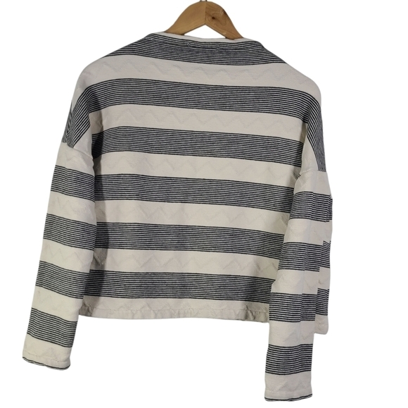 Anthropologie Eri + Ali Sabori Striped Textured Sweater XS - Picture 3 of 6